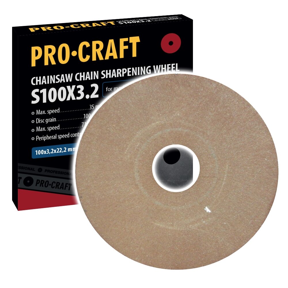 Šlifavimo diskas „ProCraft S100X3.2” Šlifavimo diskas „ProCraft S100X3.2”