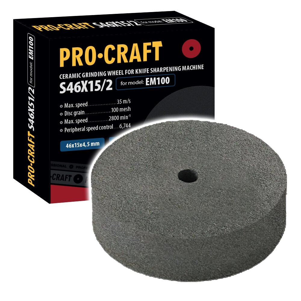 Šlifavimo diskas „ProCraft S46X15/2” Šlifavimo diskas „ProCraft S46X15/2”