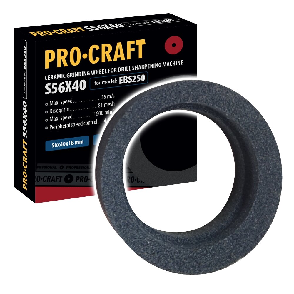 Šlifavimo diskas „ProCraft S56X40” Šlifavimo diskas „ProCraft S56X40”
