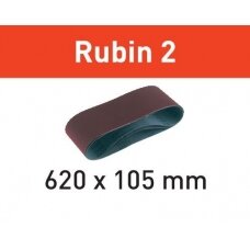 Šlifavimo juosta L620X105-P100 RU2/10 Rubin 2