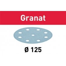 Šlifavimo lapelis STF D125/8 P150 GR/100 Granat