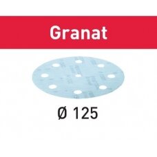 Šlifavimo lapelis STF D125/8 P800 GR/50 Granat