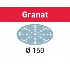 Šlifavimo lapelis STF D150/48 P100 GR/100 Granat