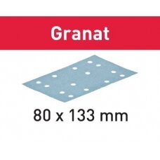 Šlifavimo popierius STF 80x133 P120 GR/10 Granat