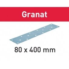 Šlifavimo popierius STF 80x400 P120 GR/50 Granat