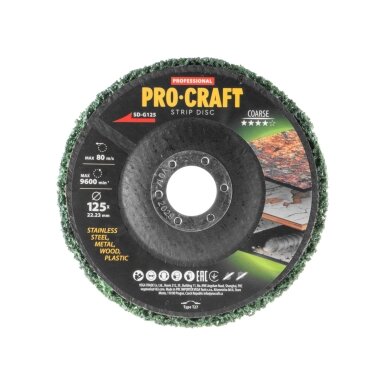 Šlifavimo diskas „ProCraft SD-G125”