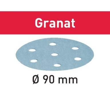 Šlifavimo lapelis STF D90/6 P80 GR/50 Granat Šlifavimo lapelis STF D90/6 P80 GR/50 Granat