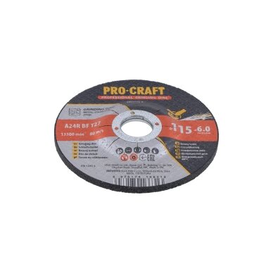 Šlifavimo diskas metalui „ProCraft GD115x6.0” 2