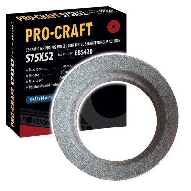 Šlifavimo diskas „ProCraft S75X52” Šlifavimo diskas „ProCraft S75X52”