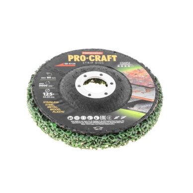 Šlifavimo diskas „ProCraft SD-G125” 2 Šlifavimo diskas „ProCraft SD-G125” 2