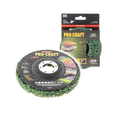 Šlifavimo diskas „ProCraft SD-G125” Šlifavimo diskas „ProCraft SD-G125”