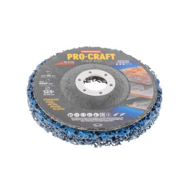 Šlifavimo diskas „ProCraft SD-S125” Clean & Strip 2