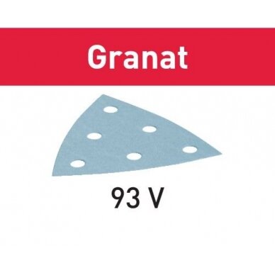 Šlifavimo lapas STF V93/6 P150 GR/100 Granat