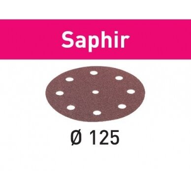 Šlifavimo lapelis STF D125/8 P36 SA/25 Saphir