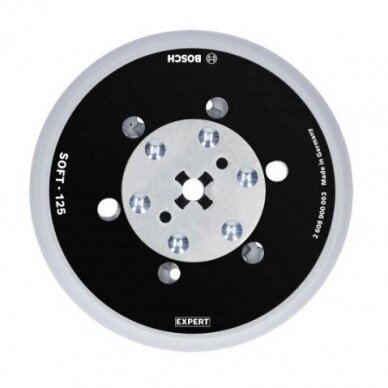 Šlifavimo padas Bosch, 125mm, minkštas, GET 55-125, 2608900003 Šlifavimo padas Bosch, 125mm, minkštas, GET 55-125, 2608900003