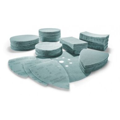 Šlifavimo tinkleliai STF D125 P150 GR NET/50 Granat Net 3 Šlifavimo tinkleliai STF D125 P150 GR NET/50 Granat Net 3