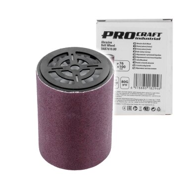 Šlifavimo voleliai „ProCraft DAB7610.80” Šlifavimo voleliai „ProCraft DAB7610.80”