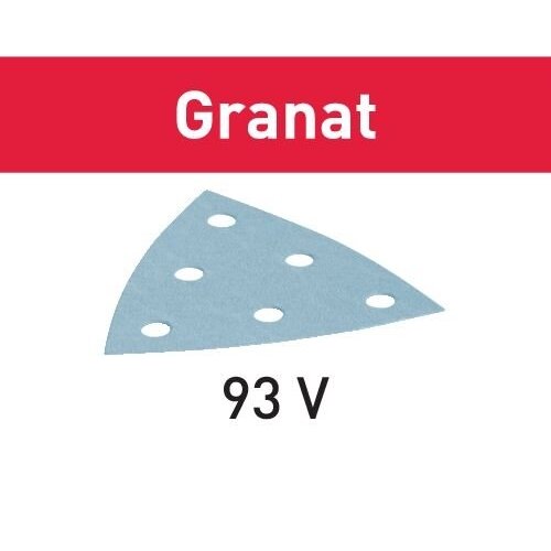 Šlifavimo lapas STF V93/6 P40 GR/50 Granat Šlifavimo lapas STF V93/6 P40 GR/50 Granat