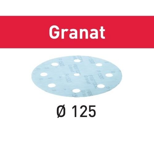 Šlifavimo lapelis STF D125/8 P800 GR/50 Granat