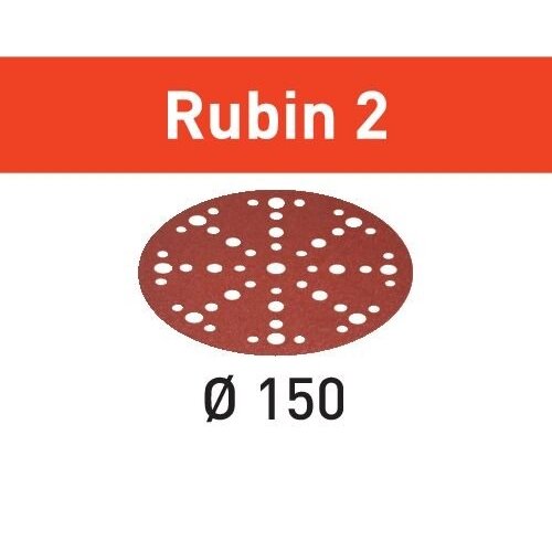 Šlifavimo lapelis STF D150/48 P120 RU2/50 Rubin 2 Šlifavimo lapelis STF D150/48 P120 RU2/50 Rubin 2