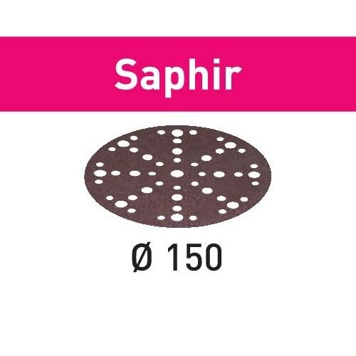 Šlifavimo lapelis STF-D150/48 P80 SA/25 Saphir
