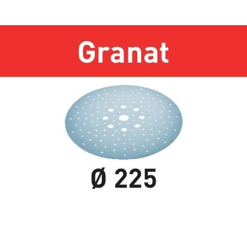 Šlifavimo lapelis STF D225/128 P180 GR/5 Granat Šlifavimo lapelis STF D225/128 P180 GR/5 Granat