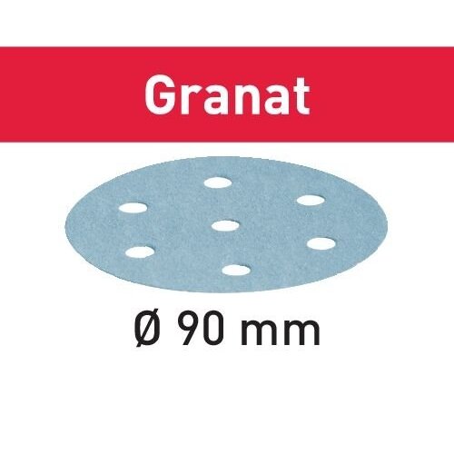 Šlifavimo lapelis STF D90/6 P80 GR/50 Granat Šlifavimo lapelis STF D90/6 P80 GR/50 Granat