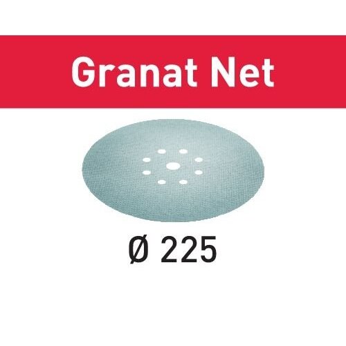 Šlifavimo tinkleliai STF D225 P100 GR NET/25 Granat Net Šlifavimo tinkleliai STF D225 P100 GR NET/25 Granat Net