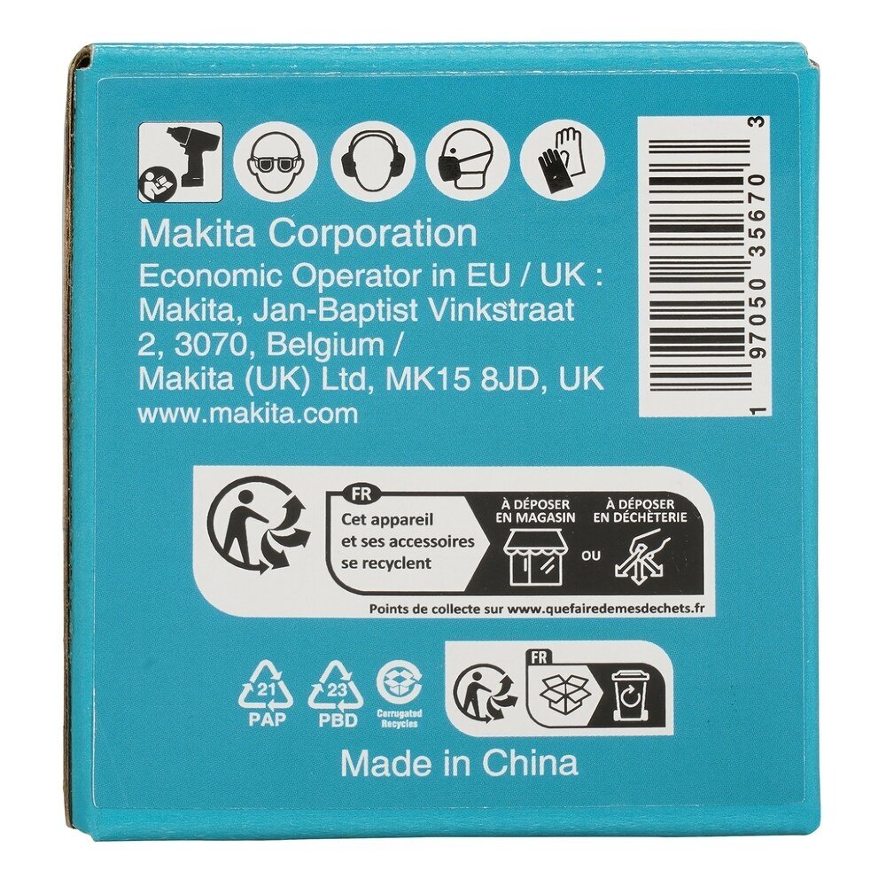 Smūginė sukimo galva kvadratinė 1" Makita E-24527, 30x62mm 3 Smūginė sukimo galva kvadratinė 1" Makita E-24527, 30x62mm 3