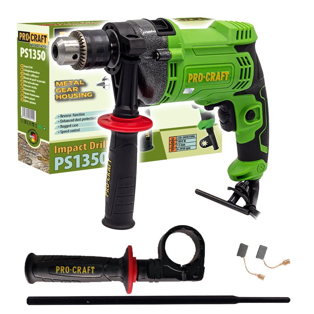 Smūginis gręžtuvas „ProCraft PS1350” Smūginis gręžtuvas „ProCraft PS1350”