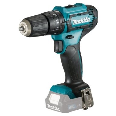 Smūginis suktuvas-gręžtuvas Makita HP333DZ; 12 V (be akumuliatoriaus ir pakrovėjo) Smūginis suktuvas-gręžtuvas Makita HP333DZ; 12 V (be akumuliatoriaus ir pakrovėjo)