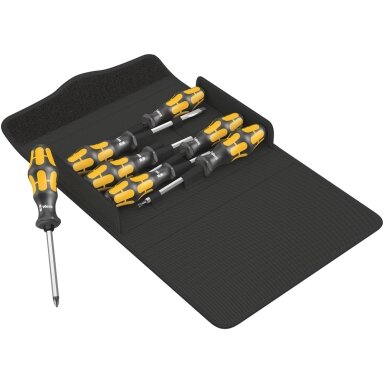 Smūginių atsuktuvų rinkinys 7vnt, Wera Kraftform 900/7, PH+SL+TORX Smūginių atsuktuvų rinkinys 7vnt, Wera Kraftform 900/7, PH+SL+TORX