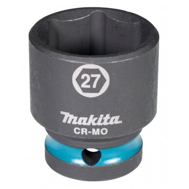Smūginė sukimo galva Makita E-16215, 27-42MM, 1/2" Smūginė sukimo galva Makita E-16215, 27-42MM, 1/2"