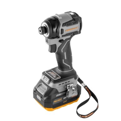 Smūginis veržliasukis „ProCraft Industrial ID20A” (1 akumuliatorius) 1 Smūginis veržliasukis „ProCraft Industrial ID20A” (1 akumuliatorius) 1
