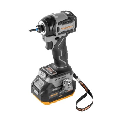 Smūginis veržliasukis „ProCraft Industrial ID20A” (1 akumuliatorius) 2 Smūginis veržliasukis „ProCraft Industrial ID20A” (1 akumuliatorius) 2