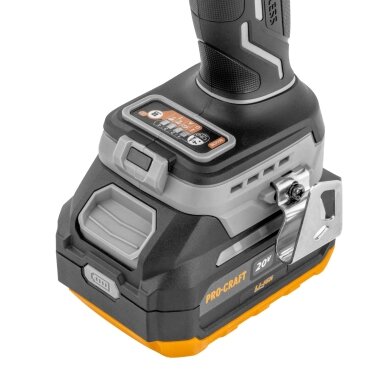 Smūginis veržliasukis „ProCraft Industrial ID20A” (1 akumuliatorius) 9 Smūginis veržliasukis „ProCraft Industrial ID20A” (1 akumuliatorius) 9