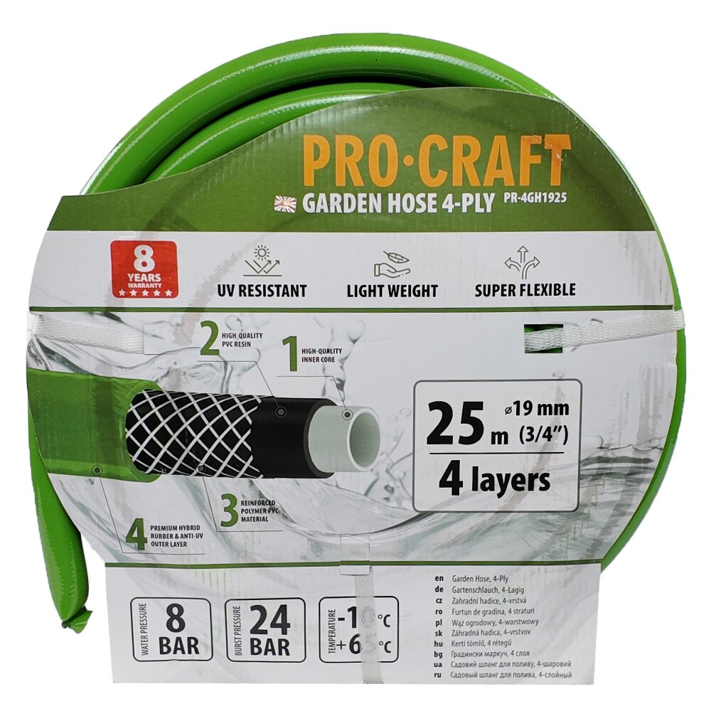 Sodo žarna „ProCraft PR-4GH1925” 1 Sodo žarna „ProCraft PR-4GH1925” 1