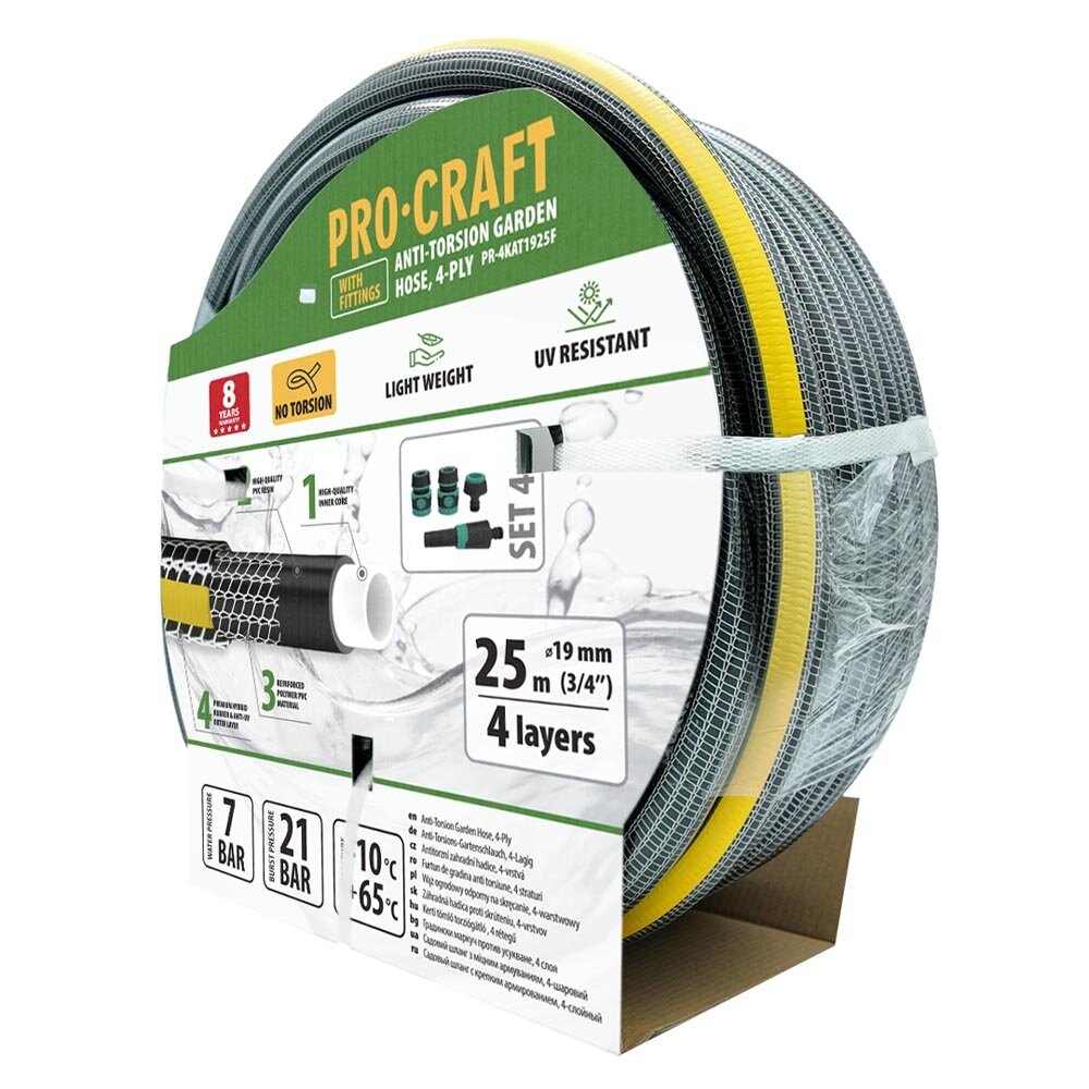 Sodo žarna „ProCraft PR-4KAT1925F" 2 Sodo žarna „ProCraft PR-4KAT1925F" 2