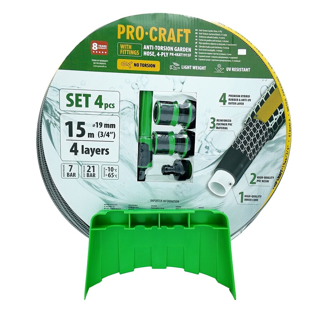 Sodo žarna „ProCraft PR-4KAT1915F”