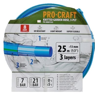 Sodo žarna „ProCraft PR-3KGH1325” 1 Sodo žarna „ProCraft PR-3KGH1325” 1