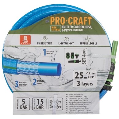 Sodo žarna „ProCraft PR-3KGH1925F” 1