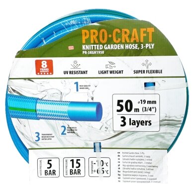 Sodo žarna „ProCraft PR-3KGH1950” 1 Sodo žarna „ProCraft PR-3KGH1950” 1