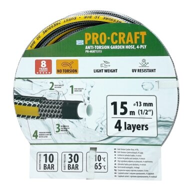 Sodo žarna „ProCraft PR-4KAT1315” Sodo žarna „ProCraft PR-4KAT1315”