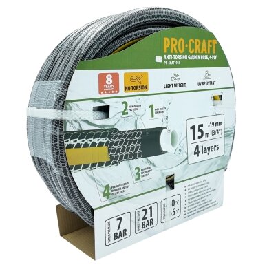 Sodo žarna „ProCraft PR-4KAT1915” Sodo žarna „ProCraft PR-4KAT1915”