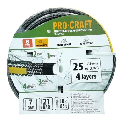 Sodo žarna „ProCraft PR-4KAT1925” Sodo žarna „ProCraft PR-4KAT1925”