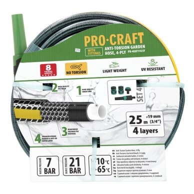 Sodo žarna „ProCraft PR-4KAT1925F"