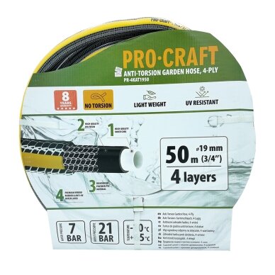 Sodo žarna „ProCraft PR-4KAT1950” Sodo žarna „ProCraft PR-4KAT1950”