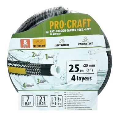 Sodo žarna „ProCraft PR-4KAT2525” 1 Sodo žarna „ProCraft PR-4KAT2525” 1