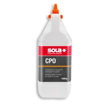 Sola CPO 1400 1,4 kg Pakeitimo kreida matavimo virvei-žymekliui atmušėjui (oranžinė) Sola CPO 1400 1,4 kg Pakeitimo kreida matavimo virvei-žymekliui atmušėjui (oranžinė)