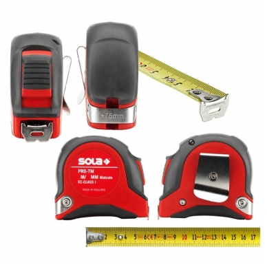 SOLA Ruletė PRO-TM 3m 3 SOLA Ruletė PRO-TM 3m 3